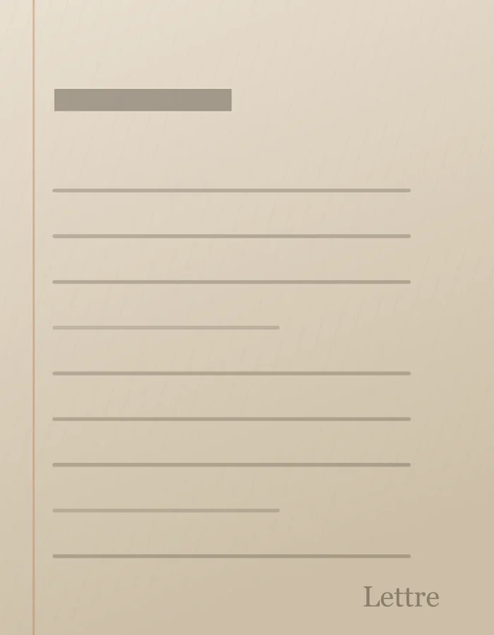 Visuel de réserve illustré : Lettres de Rosaire Delorme, front de France