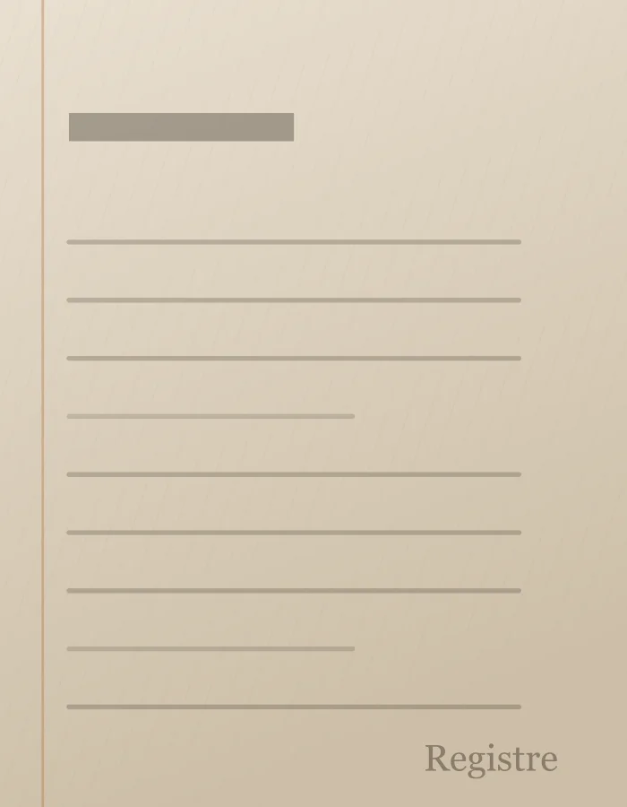 Visuel de réserve illustré : Carnet de comptes de l'atelier