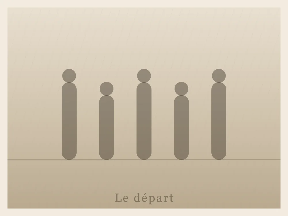 Visuel de réserve illustré : Le départ de Gérard pour la ville