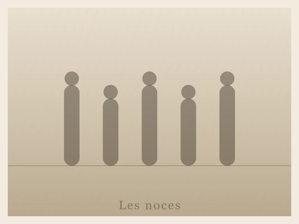 Visuel de réserve illustré : Noces de Rosaire et Bernadette