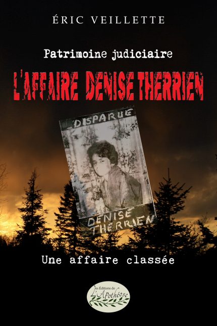 Couverture : L'affaire Denise Therrien